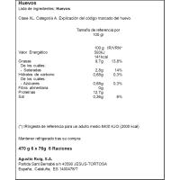 Huevo fresco XL cesta ROIG, 1/2 docena