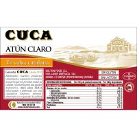 Atún claro en salsa catalana CUCA, lata 110 g