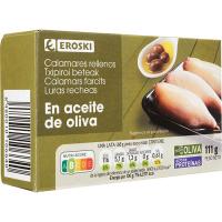 Calamarsó en oli d'oliva EROSKI, llauna 106 g