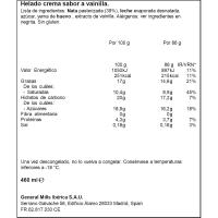 Helado de vainilla HAAGEN DASZ, tarrina 500 ml