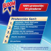 Antimosquitos eléctrico BLOOM, aparato + 2 recambios