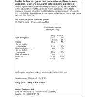 Flan 0% azúcar añadido 0% materia grasa DHUL, pack 4x100 g