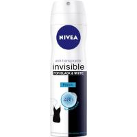 Desodorant invisible For Black&White Fresh NIVEA, spray 200 ml