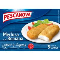 Merluza a la romana PESCANOVA, caja 325 g