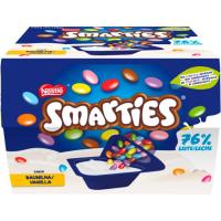 Yogur Mix-In Smarties NESTLÉ, pack 2x128 g