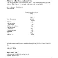 Bosseta de 3 fruites HERO Baby, doypack 100 g