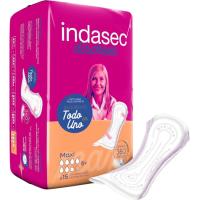 Compresa de incontinencia maxi INDASEC, paquete 15 unid.