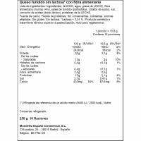 Formatge sense lactosa EL CASERIO, 16 porcions, caixa 250 g
