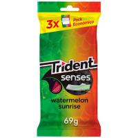 Xiclet de síndria TRIDENT SENSES, pack 3x23 g