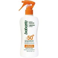 Protector solar piel sensible FP50+ BABARIA, pistola 200 ml