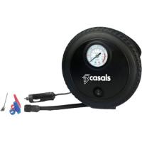 Compresor inflador 12 V, 10 Bar, 3 vàlvules, 3 m cable encenedor i 40 cm de mànega CASALS Compresor inflador 12 V, 10 Bar, 3 vàlvules, 3 m cable encenedor i 40 cm de mànega CASALS