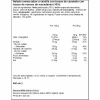 Helado de vainilla-nuez de macadamia HAAGEN DAZS, tarrina 400 g