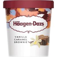 Helado de caramel-brownie HAAGEN DAZS, tarrina 386 g