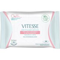 Tovalloletes dermo sensible VITESSE, paquet 25 u