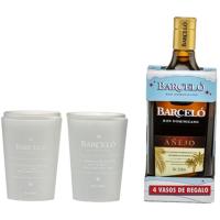 Ron Dominicano BARCELO, ampolla 70 cl + Gots Regal Ron Dominicano BARCELO, ampolla 70 cl + Gots Regal