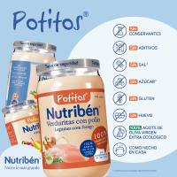 Potito menestra de cordero NUTRIBEN, tarro 235 g