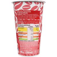 Café descafeinado EROSKI, vaso 250 ml