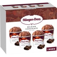 Helado de chocolate Attraction HAAGEN DAZS, pack 4x400 g