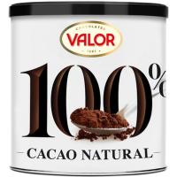 Cacao natural 100% VALOR, lata 250 g