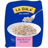 Gulas reduïda en sal i sense gluten LA GULA DEL NORTE, safata 200 g Gulas reduïda en sal i sense gluten LA GULA DEL NORTE, safata 200 g
