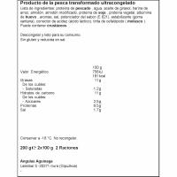 Gulas reduïda en sal i sense gluten LA GULA DEL NORTE, safata 200 g