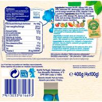 Tarrina de 7 frutas NESTLÉ, pack 4x100 g