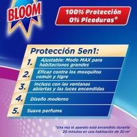 Insecticida eléctrico líquido lavanda BLOOM, recambio 1 ud