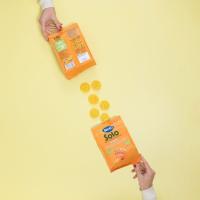 Snack ecológico de zanahoria y maíz HERO, bolsa 40 g