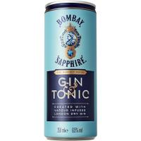 Gin&tonic BOMBAY Sapphire, lata 25 cl