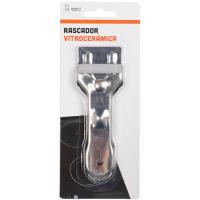 Rascador para vitrocerámica metálica MARKET SUPREM, blister 1 ud Rascador para vitrocerámica metálica MARKET SUPREM, blister 1 ud