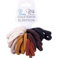 Coleteros elastícos, surtido de colores ¿Cuál te llegará? KITCHEN, pack 24 uds Coleteros elastícos, surtido de colores ¿Cuál te llegará? KITCHEN, pack 24 uds
