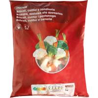 Mix de brocoli, coliflor i pastanaga EROSKI, bossa 1 kg
