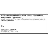 Piñones TORRA, bolsa 50 g