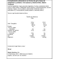 Gel magnesio plus tropical WEIDER, sobre 35 ml