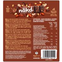 Barritas protein de cacao y avellanas NAKD, pack 3x45 g