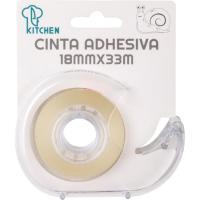 Cinta adhesiva invisible 18mm x 33 m KITCHEN, 1 ud Cinta adhesiva invisible 18mm x 33 m KITCHEN, 1 ud