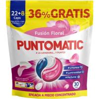 Detergent floral en càpsules PUNTOMATIC, bossa 30 dosi