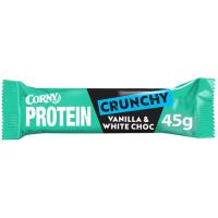 Barrita proteína de vainilla CORNY, 1 ud, 45 g