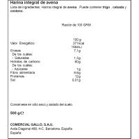 Farina de civada GALLO, paquet 500 g