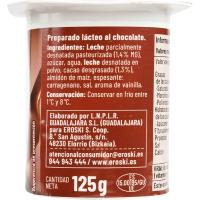Postres sabor xocolata EROSKI, pack 4x125 g