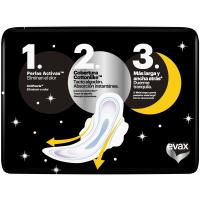 Comprimida amb ales nit extra EVAX COTTONLINE, paquet 10 u