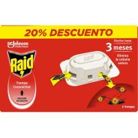 Cebo para cucarachas RAID, caja 6 uds