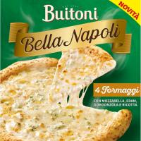Pizza 4 formaggi BUITONI BELLA NAPOLI, caja 345 g Pizza 4 formaggi BUITONI BELLA NAPOLI, caja 345 g