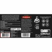 Turrón yema tostada DELAVIUDA, caja 200 g