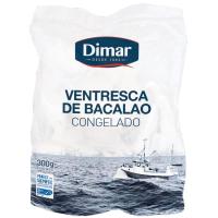 Ventresca de bacalao congelada DIMAR, bolsa 360 g