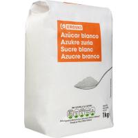 Azúcar blanco EROSKI, paquete 1 kg