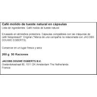 Café Espresso 9 fuerte compatible Nespresso SAIMAZA, caja 50 uds