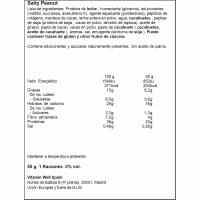 Barrita de proteína cacahuete con sal BAREBELLS, 1 ud, 55 g