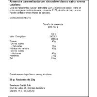 Catanias sabor crema catalana CUDIÉ, caja 80 g