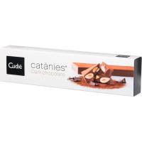 Turrón de catanias dark chocolat CUDIÉ, caja 200 g Turrón de catanias dark chocolat CUDIÉ, caja 200 g